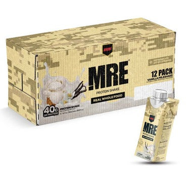 Redcon1 MRE RTD 12ct Vanilla Milkshake.