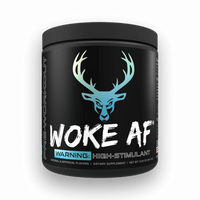 Bucked Up WOKE AF - High Stim Pre Workout | Builtathletics.com | $52.95 | Pre Workout | Best Sellers, high caffeine, high stim, Pre-Workout