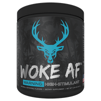 Bucked Up WOKE AF - High Stim Pre Workout | Builtathletics.com | $52.95 | Pre Workout | Best Sellers, high caffeine, high stim, Pre-Workout
