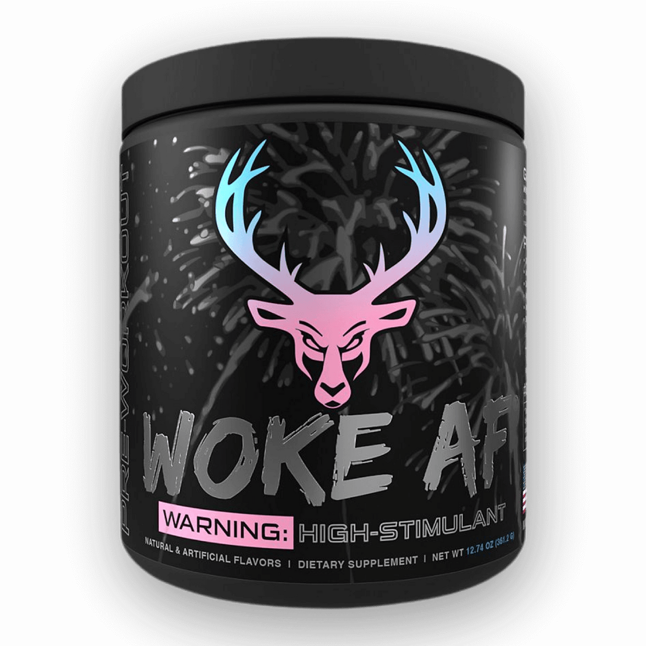 Bucked Up WOKE AF - High Stim Pre Workout | Builtathletics.com | $52.95 | Pre Workout | Best Sellers, high caffeine, high stim, Pre-Workout