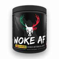Bucked Up WOKE AF - High Stim Pre Workout | Builtathletics.com | $52.95 | Pre Workout | Best Sellers, high caffeine, high stim, Pre-Workout