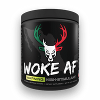 Bucked Up WOKE AF - High Stim Pre Workout | Builtathletics.com | $52.95 | Pre Workout | Best Sellers, high caffeine, high stim, Pre-Workout