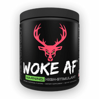 Bucked Up WOKE AF - High Stim Pre Workout | Builtathletics.com | $52.95 | Pre Workout | Best Sellers, high caffeine, high stim, Pre-Workout