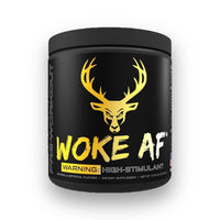 Bucked Up WOKE AF - High Stim Pre Workout | Builtathletics.com | $52.95 | Pre Workout | Best Sellers, high caffeine, high stim, Pre-Workout