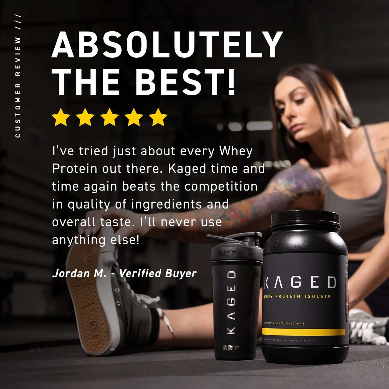 Kaged Muscle MICROPURE Whey Protein Isolate BuiltAthletics