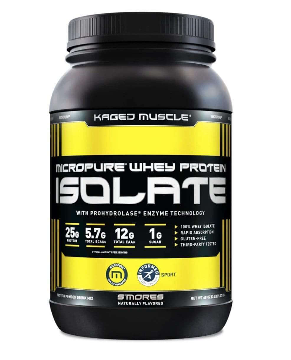 Kaged Muscle Vanilla MICROPURE Whey Protein Isolate BuiltAthletics