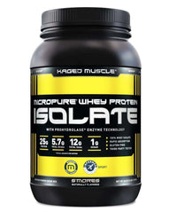 Kaged Muscle Vanilla MICROPURE Whey Protein Isolate BuiltAthletics