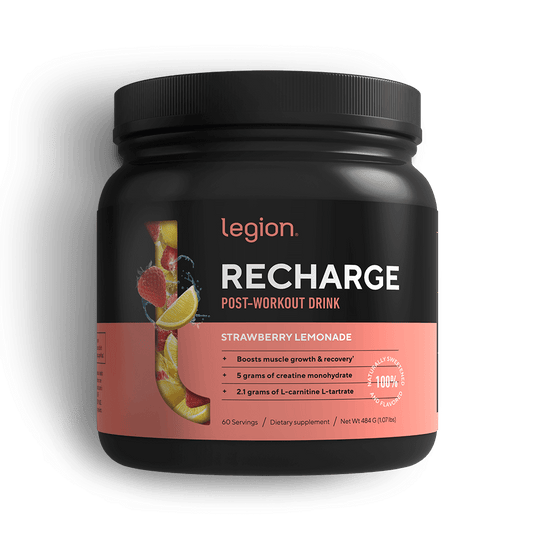 Legion Athletics Strawberry Lemonade Recharge Post-Workout BuiltAthletics