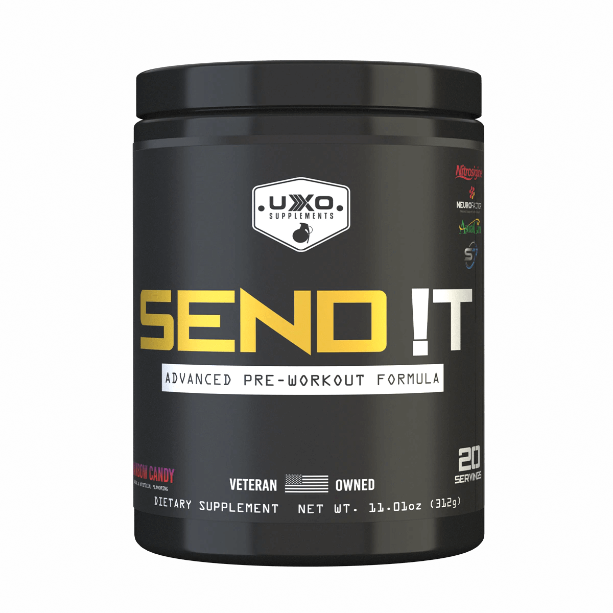 UXO Supplements Paradise Candy SEND IT - PRE WORKOUT BuiltAthletics