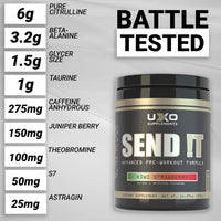 UXO Supplements SEND IT - PRE WORKOUT BuiltAthletics
