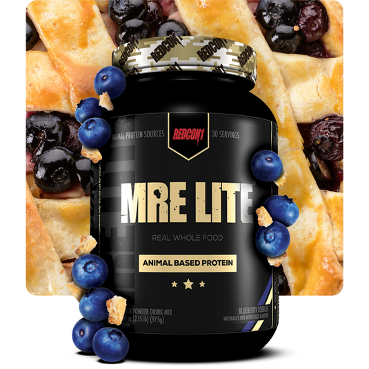 Revolutionary MRE Lite Protein- Unlike Any Other | Builtathletics.com | bodybuilding, dairy free protein, mre, mre lite, muscle building, protein powder, RedCon1 l