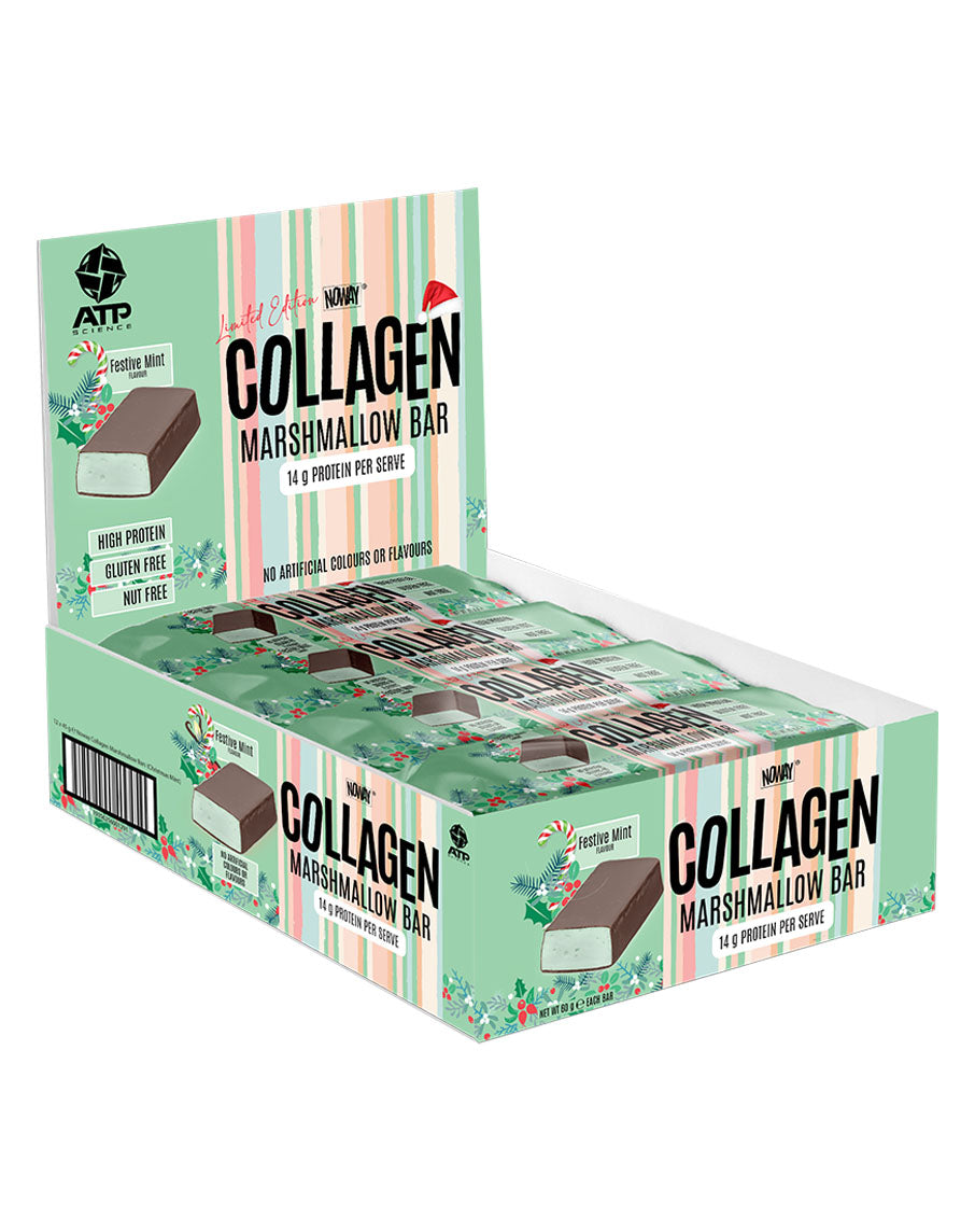NoWay Collagen Marshmallow Bar Box by ATP Science (Bundle)