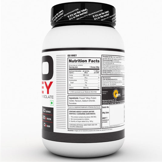 ISO 100% Whey Protein Isolate