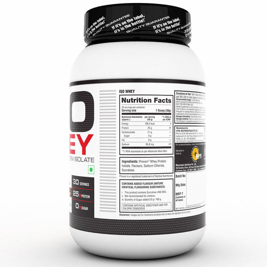 ISO 100% Whey Protein Isolate