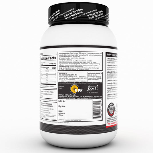 ISO 100% Whey Protein Isolate