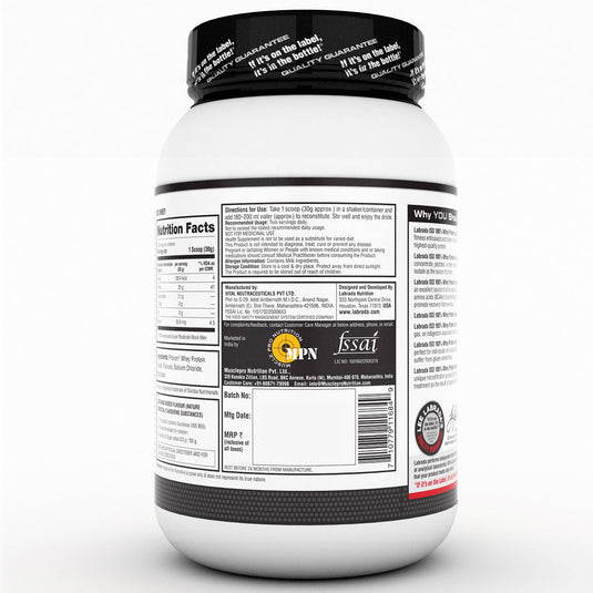 ISO 100% Whey Protein Isolate