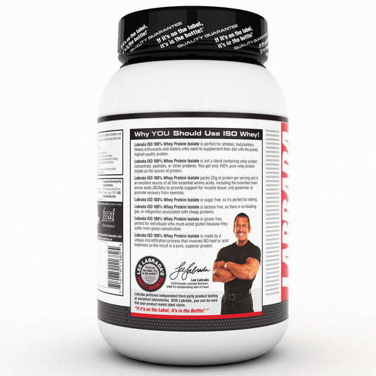 ISO 100% Whey Protein Isolate