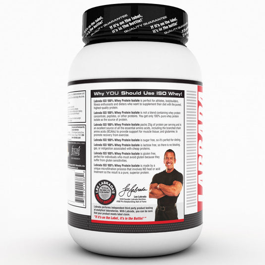 ISO 100% Whey Protein Isolate