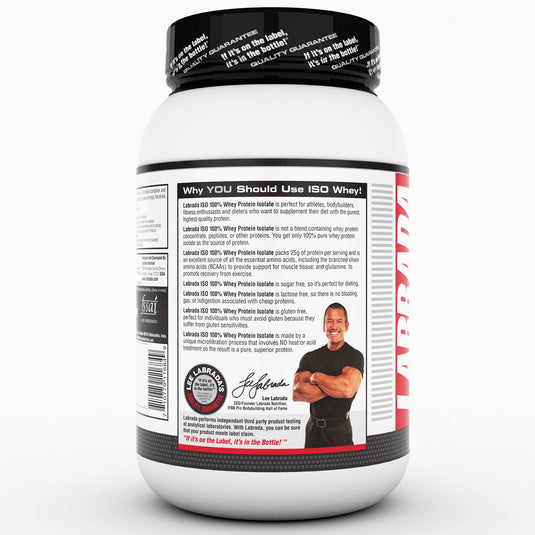 ISO 100% Whey Protein Isolate