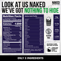 Weight Gainer Protein Supplement | Naked Mass - 12LB