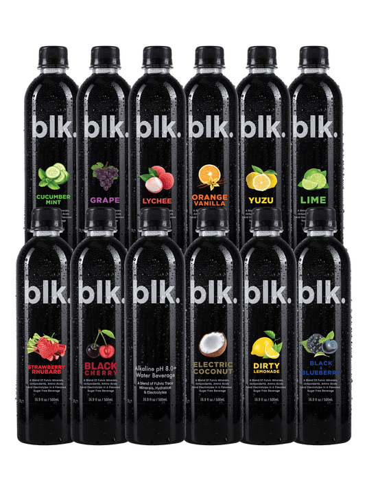 blk. Fulvic Remix Variety - 12 pack