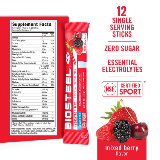 HYDRATION MIX / Mixed Berry - 12 Servings