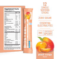 HYDRATION MIX / Peach Mango - 12 Servings
