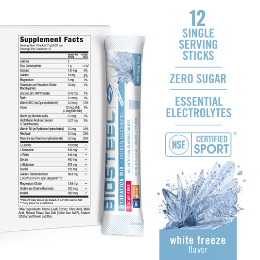 HYDRATION MIX / White Freeze - 12 Servings