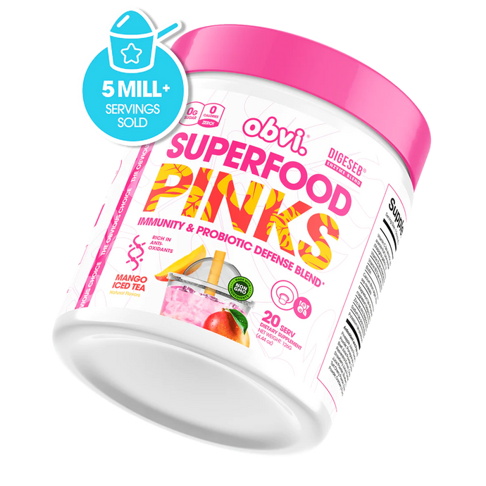 Obvi Pinks - Superfoods - Mango Tea