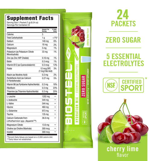 HYDRATION MIX / Cherry Lime - 24 Serving Packet