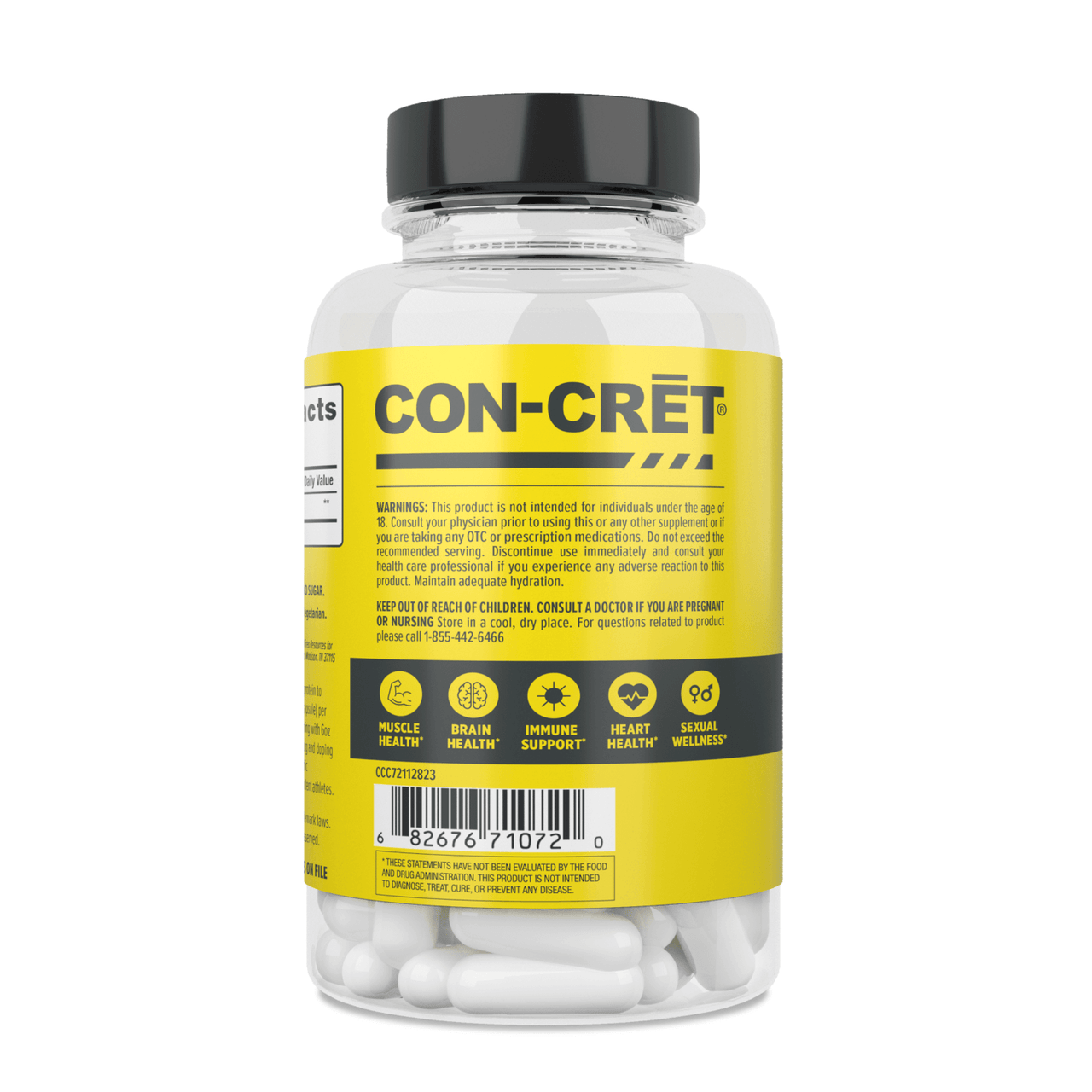 CON-CRĒT® CREATINE HCl CAPSULES