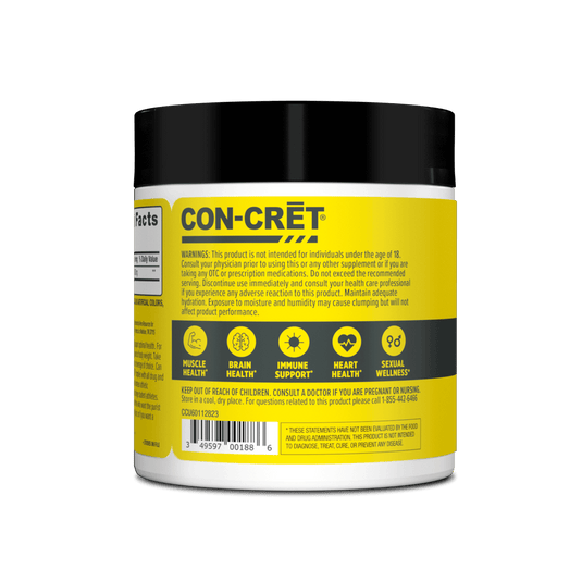 CON-CRĒT® CREATINE HCl POWDER - UNFLAVORED