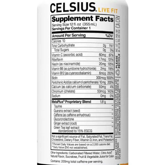 Celsius Essential Energy Drink, Strawberry Lemonade, 12 Fl Oz