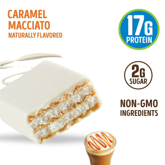 Lenny & Larry's® Dip'd™ Caramel Macchiato- 2.05oz- Box of 12