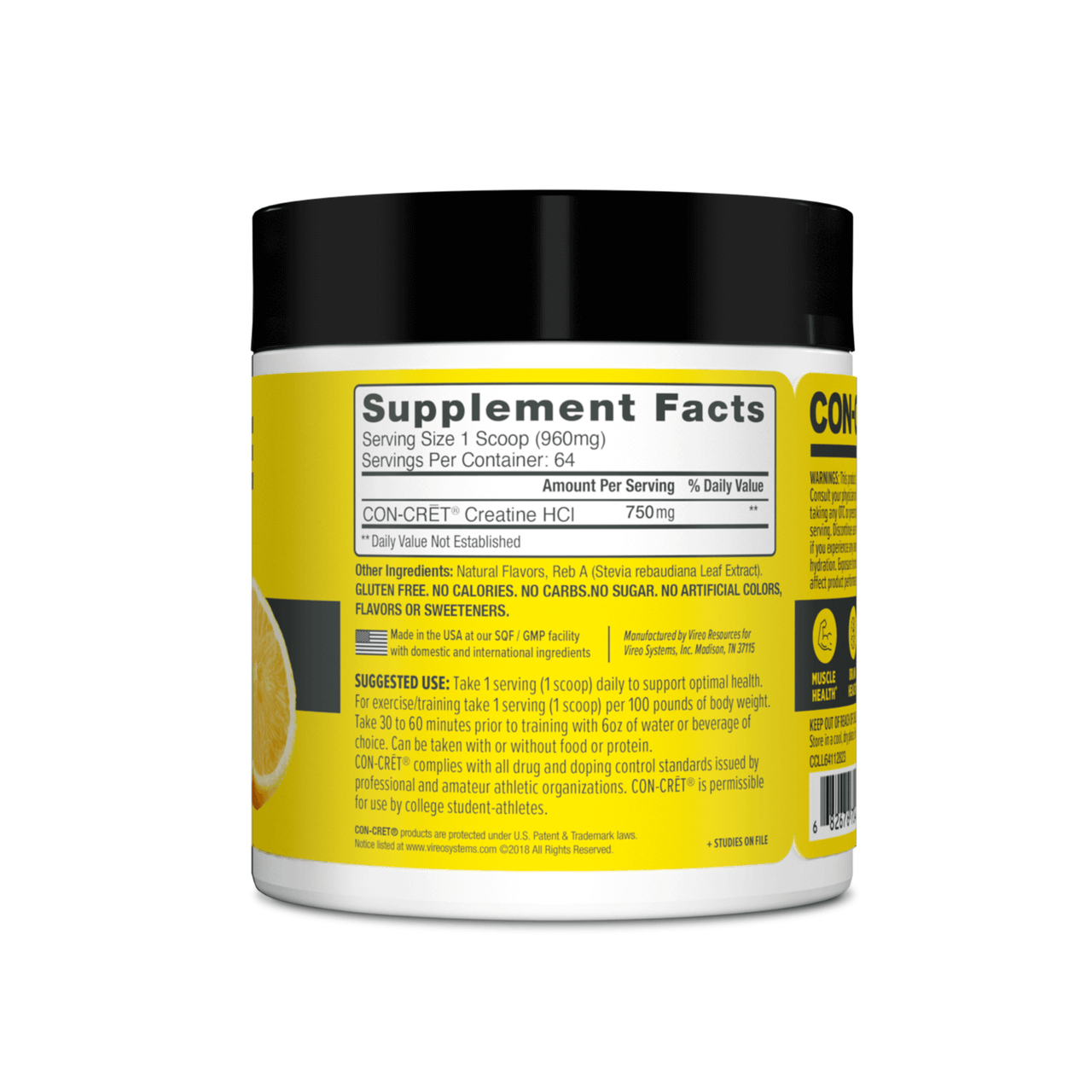 Flavored Creatine - CON-CRĒT® HCl Powder