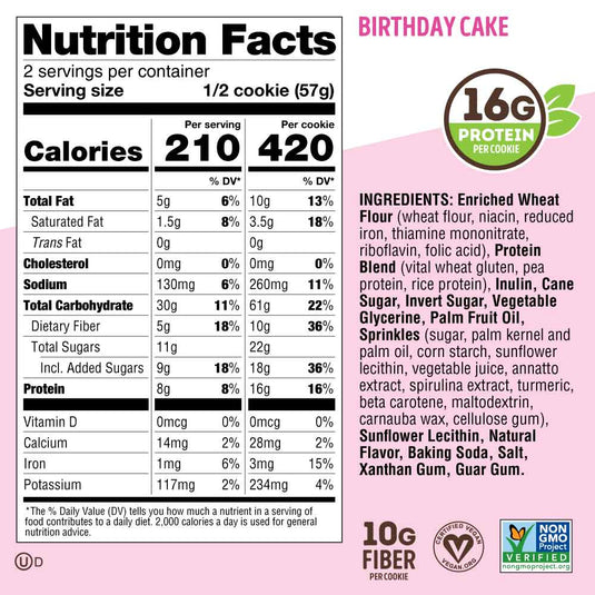 Birthday Cake - 4oz - Box of 12