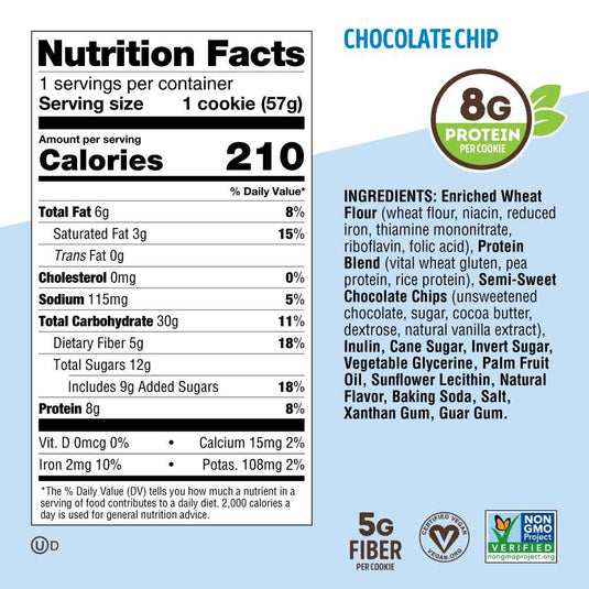 Chocolate Chip - 2oz - Box of 12