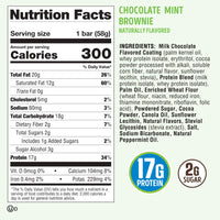Lenny & Larry's® Dip'd™ Chocolate Mint Brownie- 2.05oz- Box of 12