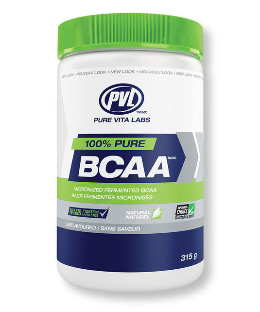 100% Pure BCAA (315 g) - Micronized Fermented BCAA