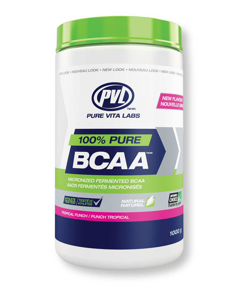 100% Pure BCAA (1000 g) - Micronized Fermented BCAA