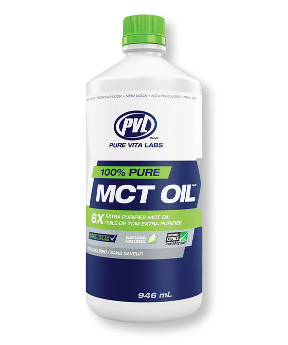 100% Pure MCT Oil - 6x Extra-Purified MCT Oil