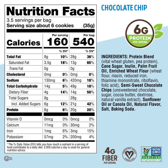 Chocolate Chip - 4.25oz - Single Bag