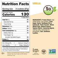 Vanilla - 2.86oz Pack- 6 Cookies (Box of 12)