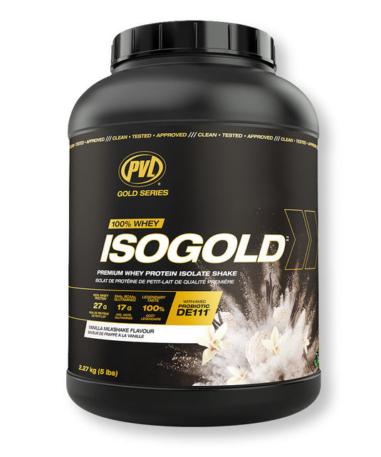 ISOGOLD 5lbs (2.27kg) - Premium Whey Protein Isolate