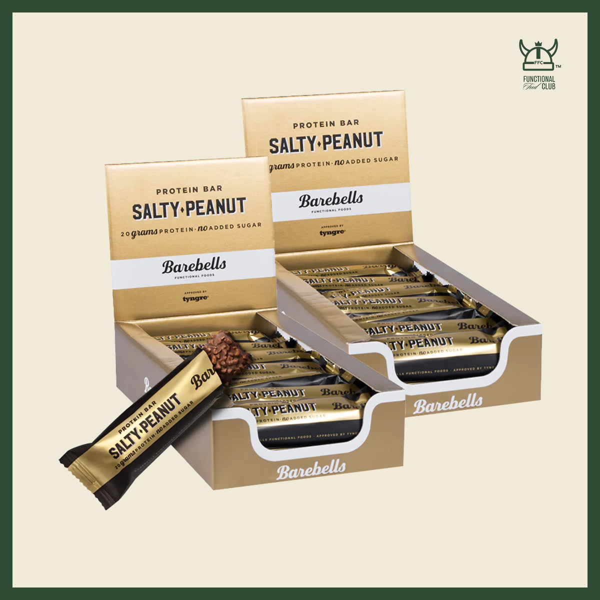 * DOUBLE TROUBLE * Sweden Barebells Salty Peanut Protein Bar ( 2 cartons / 24 bars)