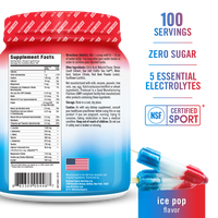 HYDRATION MIX / Ice Pop - 100 Servings