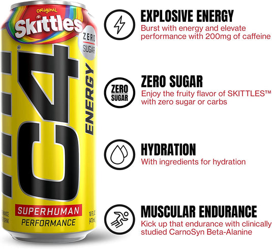 C4 Performance Energy® X Skittles™