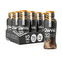 OWYN Pro Elite 100% Plant Powered 32g Protein Shake, No Nut Butter Cup, 12oz (Pack of 12)
