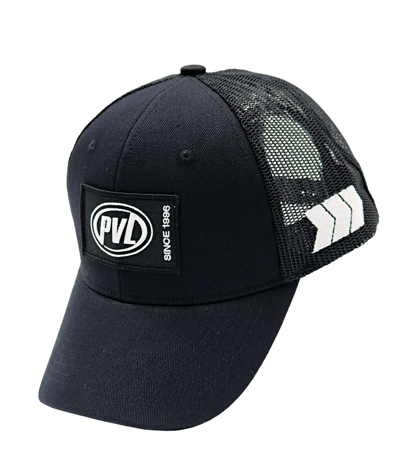 Patched Athletes Trucker Cap (Black)