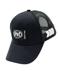 Patched Athletes Trucker Cap (Black)